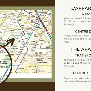  Appartamento Prox.gare Montparnasse-galeries Lafayette! 4pers.